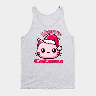 Catmas Cat mom Tank Top